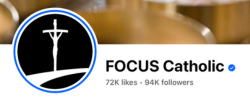 Focus Catholic 250 x 100